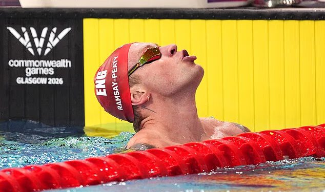 ‘Ne znam ni kako sutra izgleda’: Adam Ramsay-Peaty šalje zagonetnu olimpijsku poruku nakon što je OPET ostao bez zlata na Igrama Commonwealtha dok plivač priznaje da se osjećao ‘loše’ u Glasgowu