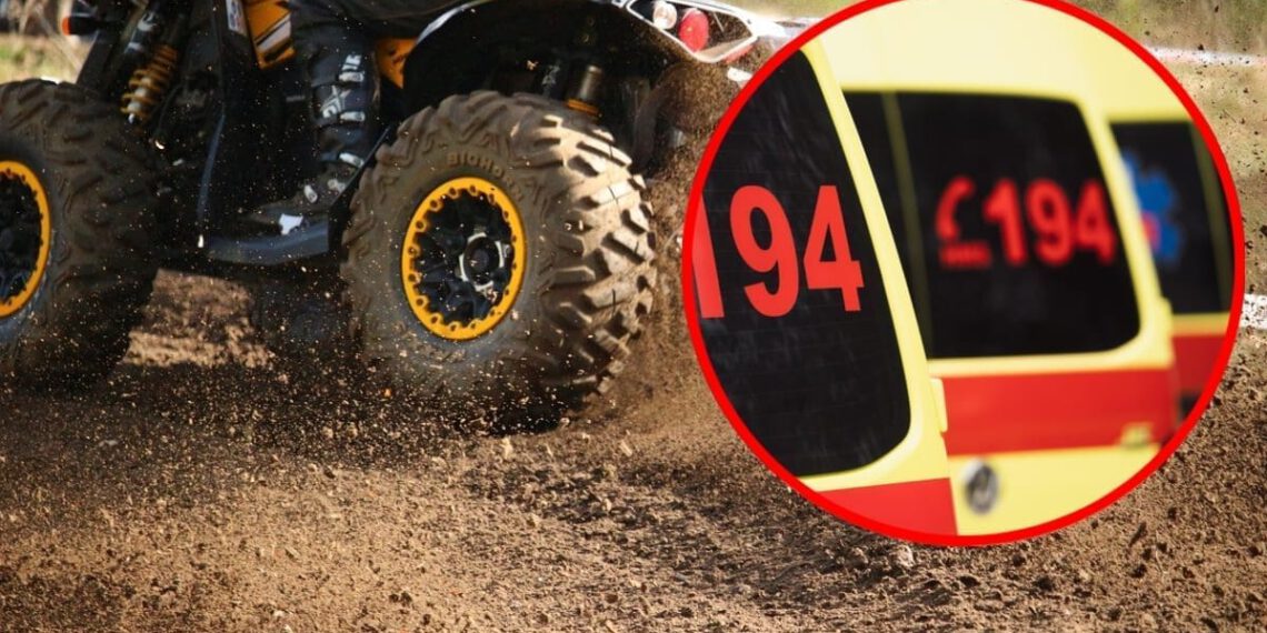 Nesreća kod Omiša: Quad sletio s ceste, dvije osobe završile u bolnici