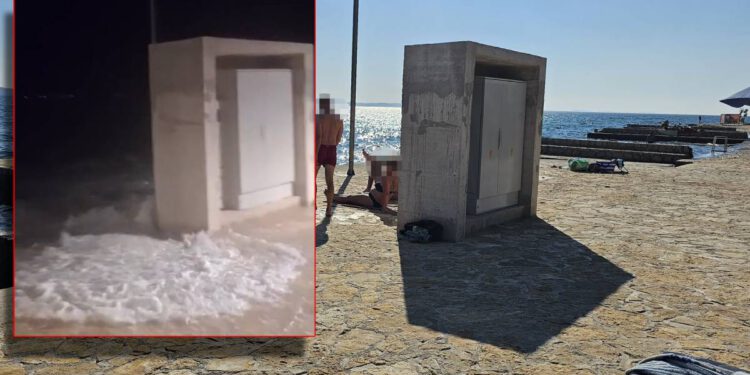 OPASNOST NA ZADARSKOJ PLAŽI: “Danju se ovdje kupaju djeca!”