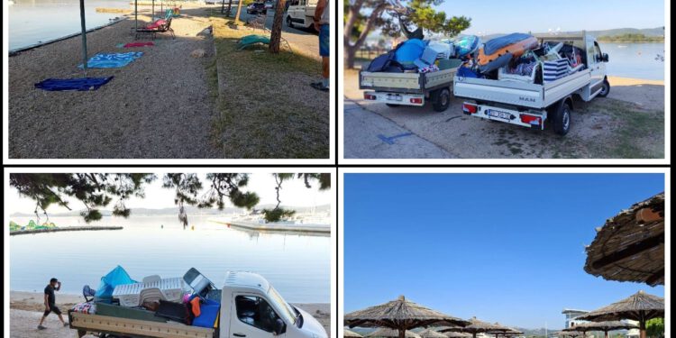 OVAKO SE TO RADI! Pogledajte kako je Općina Sv. Filip i Jakov stala na kraj svojatanju plaža: “Bit će toga još!”
