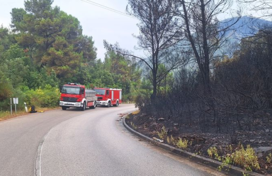 Općina Blato o stanju na požarištu: Kiša nije dovoljno natopila tlo, stižu dodatne snage