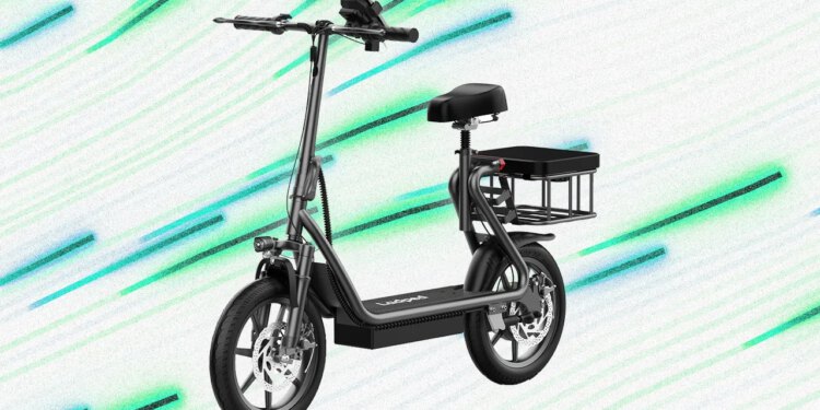 Ovaj 48 V 500 W električni skuter za odrasle i hibrid bicikla s baterijom od 22,5 Ah (domet od 49 milja) pada na 151,63 USD