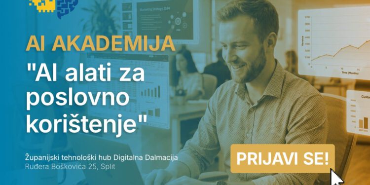 Pa gdje je ovo bilo do sada? Digitalna Dalmacija pokreće AI akademiju, prijave su otvorene