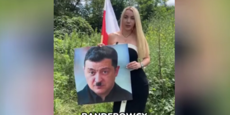 Poljski političar bacio portret ‘Hitlera’ Zelenskog u smeće (VIDEO) — RT World News