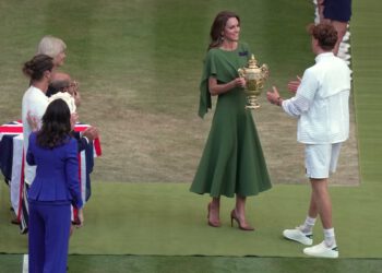 Princ William i supruga Kate dijele trenutak s Jannikom Sinnerom nakon njegove pobjede na Wimbledonu