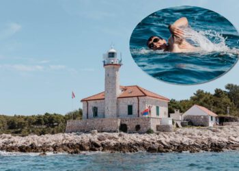 Rekreativac pliva 100 km oko Brača za onkološke pacijente, podržali ga Dina Levačić i brojni poznati!