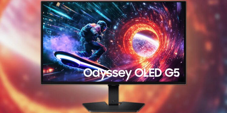 Samsung Odyssey OLED G5 27″ QHD 180Hz OLED monitor za igre pada na 299,99 USD na Amazonu