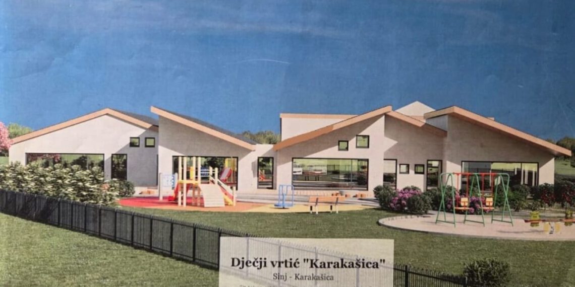 Sinj ulaže u nove vrtićke kapacitete: Karakašica dobiva objekt za četiri skupine i 13 novih radnih mjesta