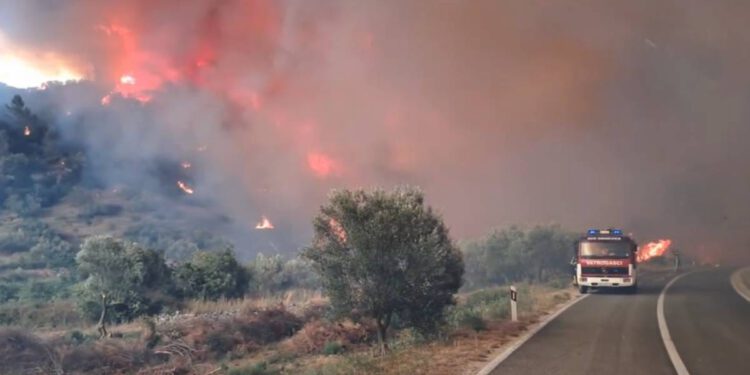 Situacija nije dobra, ovo su snimke borbe gasitelja s buktinjom na Korčuli: “Vjetar sve pogoršava”