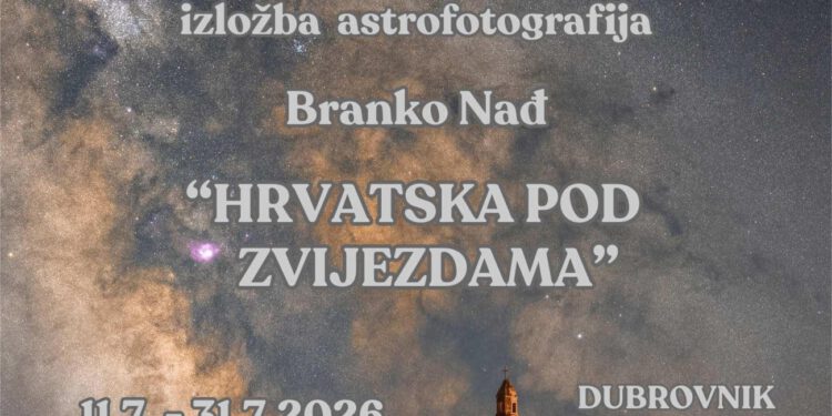 Spektakularne fotografije noćnog neba stižu u Dubrovnik: Branko Nađ predstavlja ‘Hrvatsku pod zvijezdama’