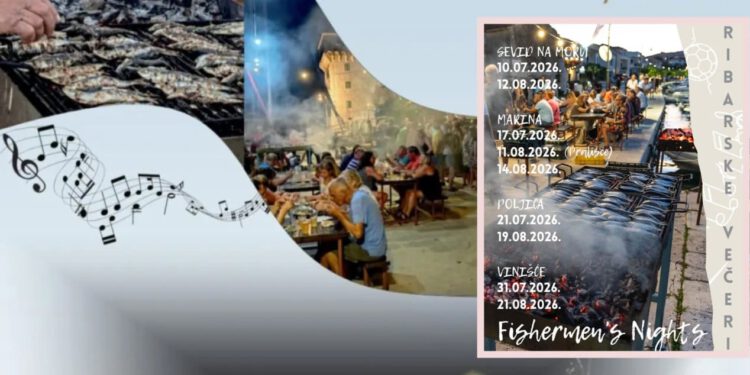 Tko voli ribu i dobru zabavu, ovo mora zapisati: Poznati termini ribarskih večeri na području Općine Marina