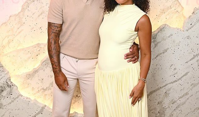 Trudna Leigh-Anne Pinnock izlazi prvi put sa suprugom Andreom Grayem na Wimbledonu nakon što je objavila da čeka svoje treće dijete