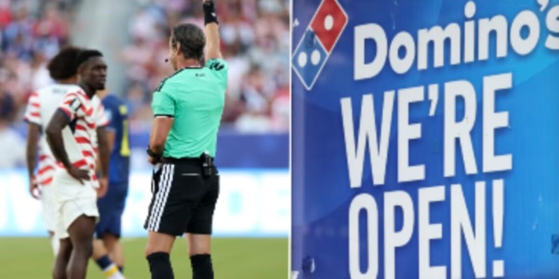 Uzrujani zbog američkog crvenog kartona na Svjetskom prvenstvu? Domino’s je tu da vam pomogne da se nosite