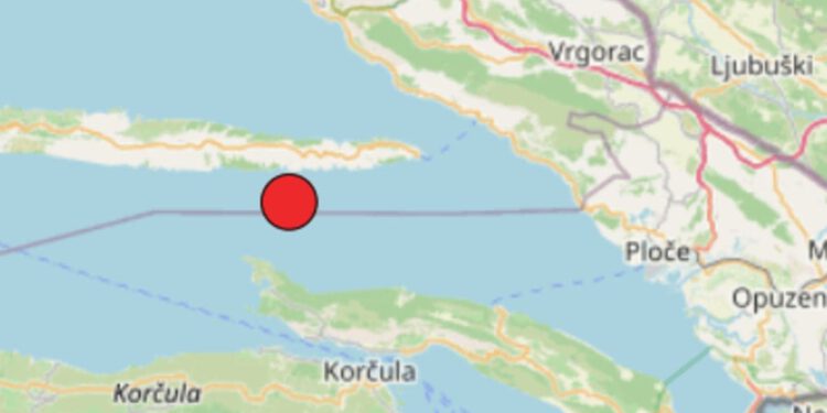 Zatreslo se u Dalmaciji: Potres pogodio Jadran, poznata lokacija epicentra