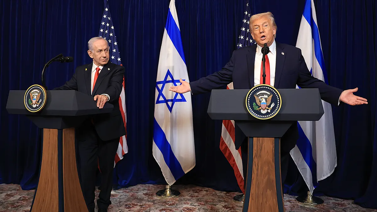 Izraelski premijer Benjamin Netanyahu i američki predsjednik Donald Trump