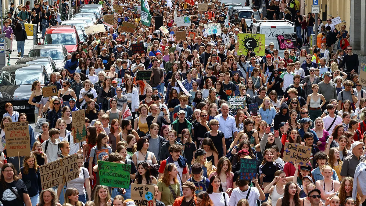Prosvjed za socijalnu i klimatski prijateljsku Europu, u Berlinu