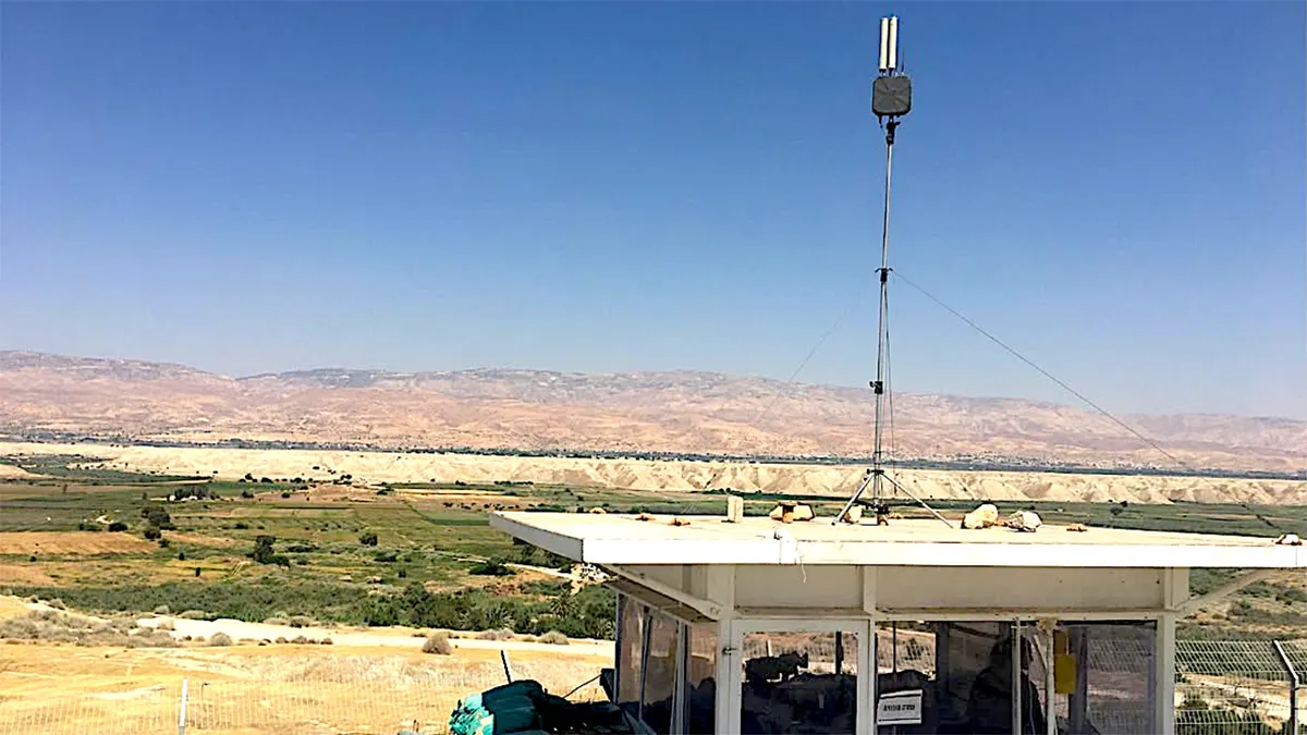 IDF baza u Jordanskoj dolini
