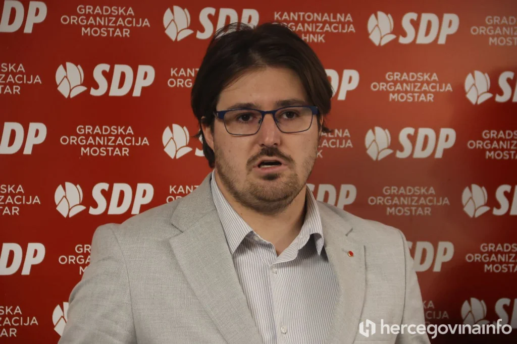 Ivor Perić, predsjednik Kantonalne organizacije SDP-a BiH u HNŽ