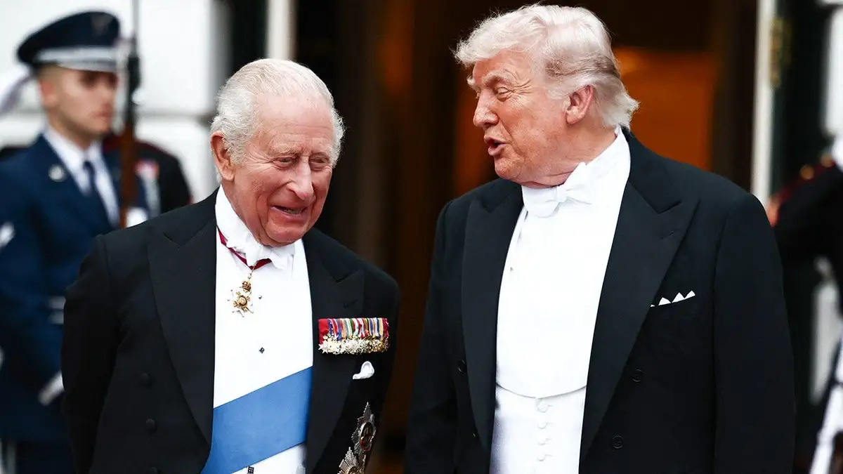 trump i kralj charles
