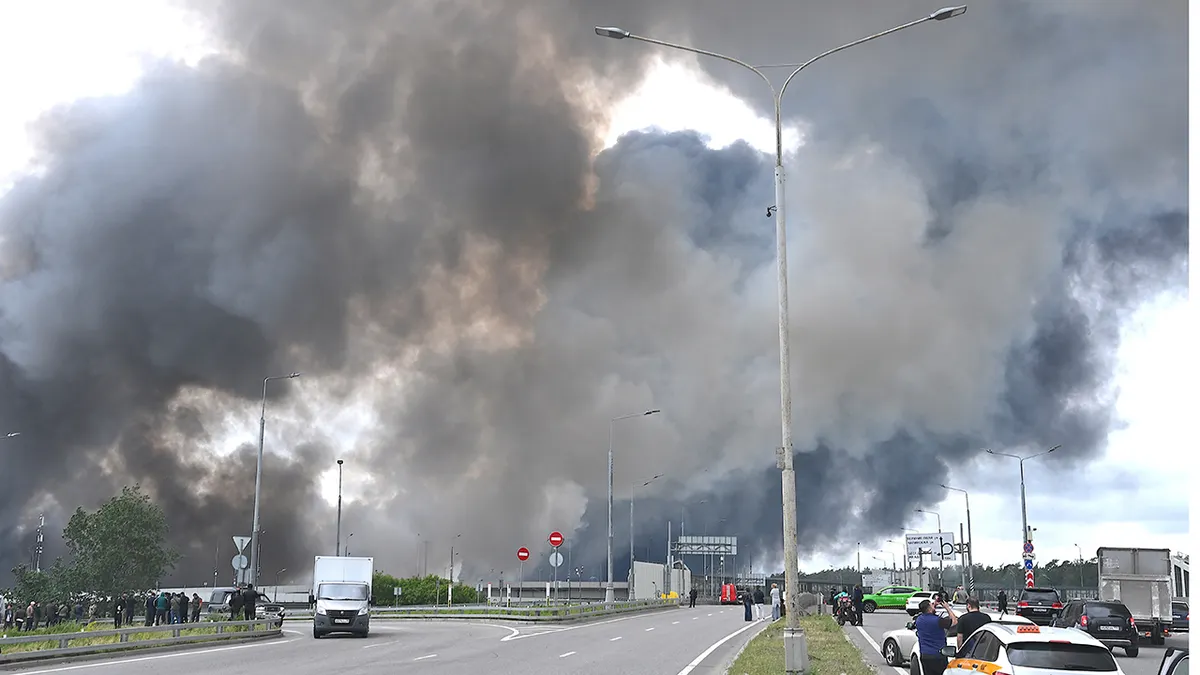 Moskva napadnuta ukrajinskim dronovima
