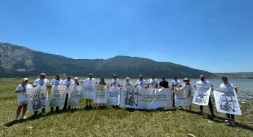 Poklečani Blidinje vjetroelektrane
