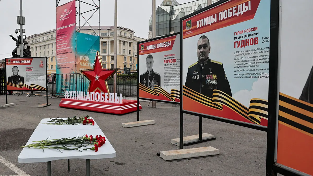 Fotografija general bojnika Mihaila Gudkova, zamjenika načelnika ruske mornarice 