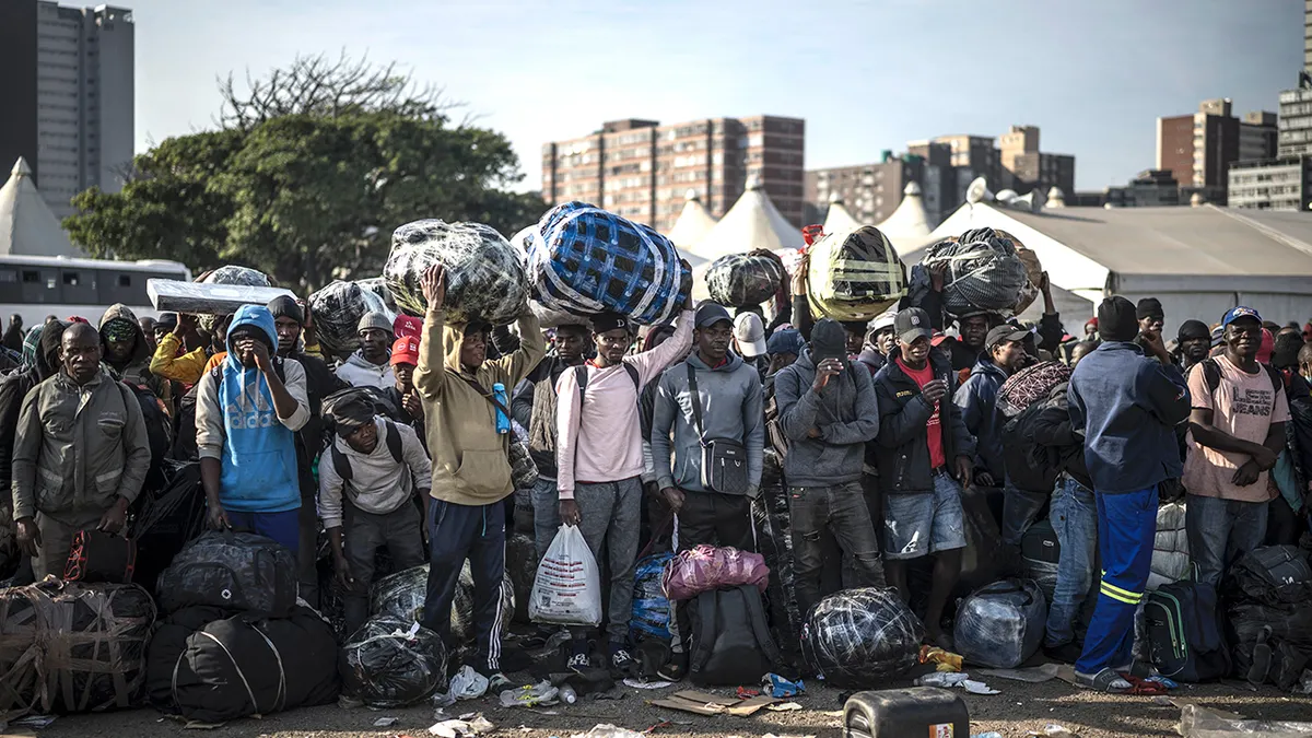 Ilegalni migranti Južnoafrička Republika