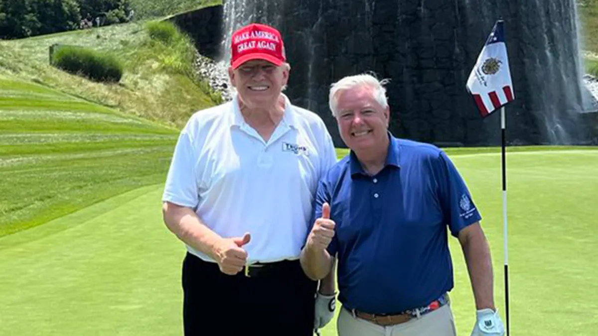 Donald Trump i Lindsey Graham