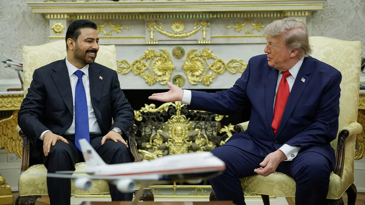 Trump i irački premijer