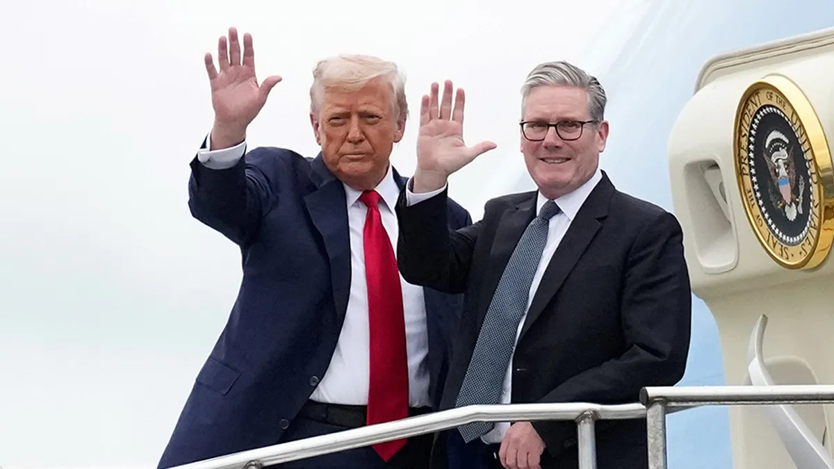 Američki predsjednik Donald Trump i britanski premijer Keir Starmer