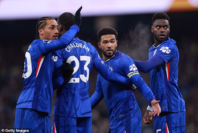 Napoli are continuing talks to sign Chelsea's £30m-rated centre-back Beniot Badiashile (right)