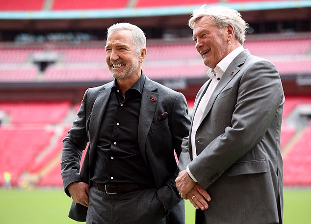 Both Keys and Gray list Graeme Souness (left) and Glenn Hoddle (right) among their favourite pundits on TV today