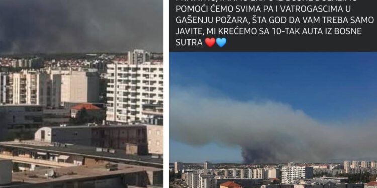 Ako trebate pomoć u gašenju dolazimo odmah s desetak auta
