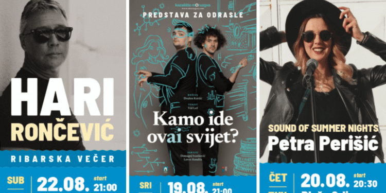 Bogat tjedan u Podstrani: Stižu Hari Rončević, Moruzgva i brojni ljetni sadržaji