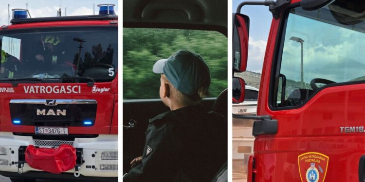 Dijete ostalo zaključano u automobilu na Čiovu, intervenirali vatrogasci