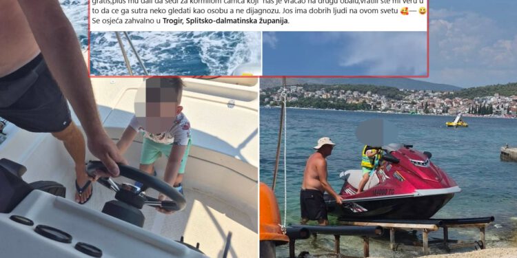Dirljiva gesta u Trogiru: Dječaku s autizmom omogućili besplatnu vožnju, a onda mu priredili posebno iznenađenje