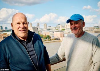 ‘Disgraced and hairy… that’s all your lot ever call me!’: RICHARD KEYS and ANDY GRAY on fleeing bombs in Qatar, why Keys had to laser his hairy hands, the truth about his younger wife, Gray’s regret, and what they think of today’s pundits