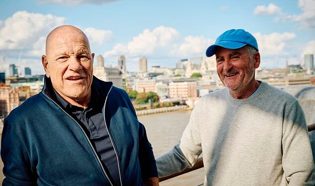 ‘Disgraced and hairy… that’s all your lot ever call me!’: RICHARD KEYS and ANDY GRAY on fleeing bombs in Qatar, why Keys had to laser his hairy hands, the truth about his younger wife, Gray’s regret, and what they think of today’s pundits