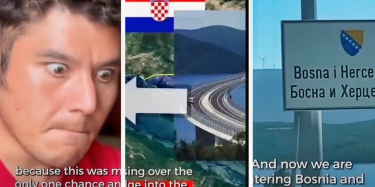 Legendarni Amerikanac “s Instagrama” stigao u Hrvatsku, namjerno nije želio prijeći preko Pelješkog mosta. Evo zašto