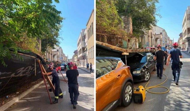Nakon urušavanja na automobile vatrogasci osigurali Alajbegovića kuću u Mostaru