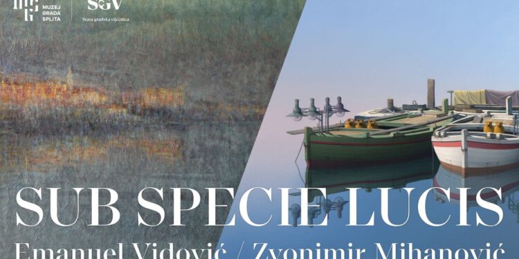 OD SUSRETA U ATELIJERU DO ZAJEDNIČKE IZLOŽBE: Emanuel Vidović i Zvonimir Mihanović u Staroj gradskoj vijećnici