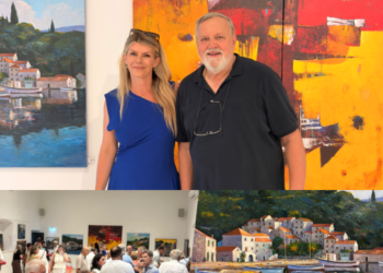 Otvorena izložba Tonća Kolendića: Nastavak slikarskog putovanja kroz Mediteran (FOTO)