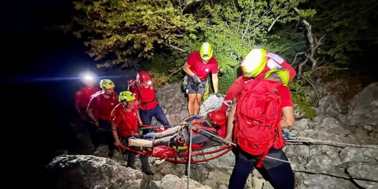 Ozlijeđena tijekom canyoninga u kanjonu Cetine: HGSS je iznosio više od dva sata
