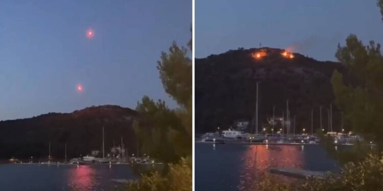 PIROTEHNIKU USRED SEZONE POŽARA ISPALJUJU POTPUNI IDIOTI Evo primjera zašto majmune treba nazvati pravim imenom…