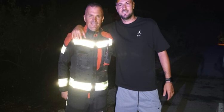 Sinoć gorjelo kod Benkovca, Danijel Subašić se ponudio da pomogne vatrogascima
