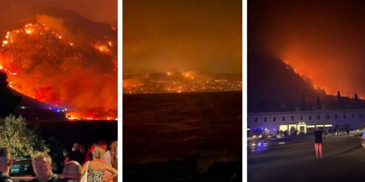 Širi se apel da brodovi i brodice krenu prema Nemiri, Omiš otvorio prihvatni centar za evakuirane