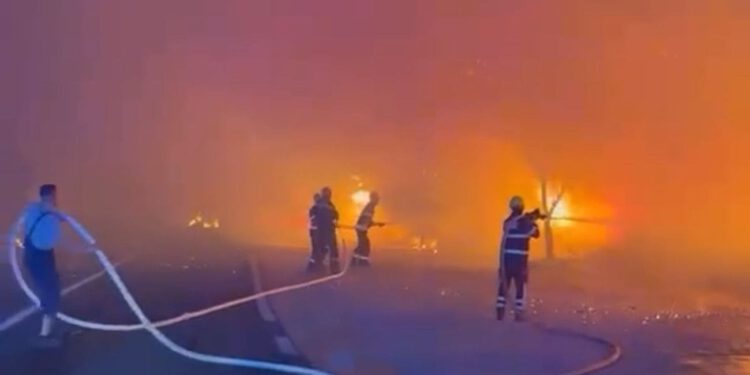Splitski vatrogasci objavili video s požarišta