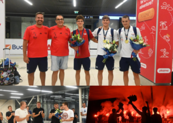 Stigli su europski prvaci! Dubrovnik dočekao svoje zlatne vaterpoliste (FOTO)