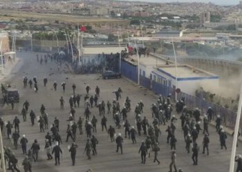 Sukob s migrantima kod Melille, druge španjolske eksklave