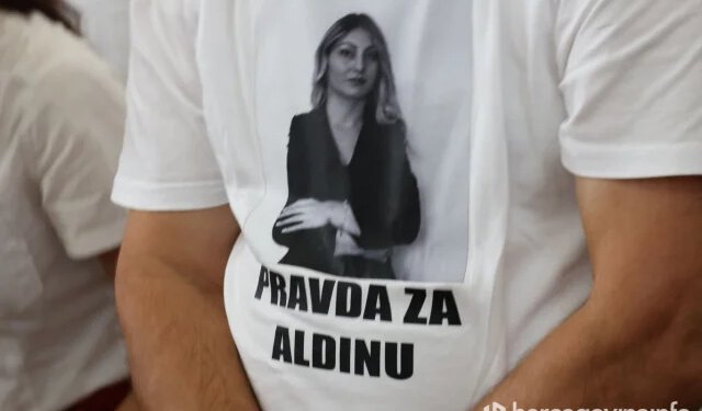 Tišina u sudnici, bijele majice u publici: Emotivan osvrt s osmog dana suđenja za Aldinu Jahić